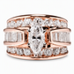 💍 PROMO FLASH : 50% DE RÉDUCTION ! Bague de Fiançailles en Zircone Cubique – Taille Marquise & Placage Multicouche Brillant for une Élégance Royale à Chaque Geste ✨🌸