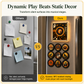 📢📢40 % DE RÉDUCTION !! ⏰ Aimants frigo vinyle – Boîte à musique NFC & design Noël ✨