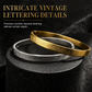 📢📢50% DE RÉDUCTION !! ⏰  Bangle en acier titane plaqué or 18K – Finition miroir éclatante, gravure de lettres délicate & acier premium anti-oxydation – Élégance hypoallergénique pour un port quotidien 💛