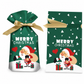 📢📢30% DE RÉDUCTION !! ⏰ Sacs Cadeaux de Noël à Cordon avec Ruban