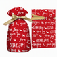 📢📢30% DE RÉDUCTION !! ⏰ Sacs Cadeaux de Noël à Cordon avec Ruban