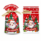 📢📢30% DE RÉDUCTION !! ⏰ Sacs Cadeaux de Noël à Cordon avec Ruban