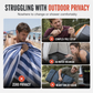 📢📢50% DE RÉDUCTION !! ⏰ Portable Car Rear Shower Tent — Quick Setup, Privacy for Camping