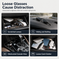 📢📢40% DE RÉDUCTION !! ⏰🚗 Porte-lunettes de soleil pour voiture — Clip magnétique en cuir, support cartes et tickets