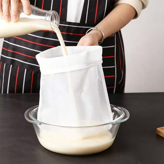📢📢40% DE RÉDUCTION !! ⏰ Sac Filtrant Alimentaire Haute Densité pour la Cuisine — Réutilisable et Multi-usage