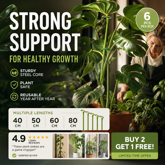 📢📢40% DE RÉDUCTION !! ⏰ Tuteurs Métalliques Demi-Ronds pour Plantes – Acier Robust Anti-Rouille, Modulables & Empilables for un Jardin Élégant et des Fleurs Toujours Érigées ✨🌷