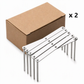 🛒 Offre limitée : –50 % ! 🍽️ Étagère de cuisine extensible en inox – Fini les plans de travail encombrés et les placards en désordre – Rails ajustables, gain de place vertical, anti-rouille – Idéal pour tiroirs standard 🔧