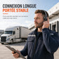📢📢40% DE RÉDUCTION !! ⏰Casque Bluetooth sans Fil pour Centre d'Appels – Réduction de Bruit ENC, Micro Anti-Vent & Appairage Automatique Double Appareil for des Communications Professionnelles Claires en Toutes Circonstances ✨📞