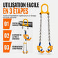 📢📢40% DE RÉDUCTION !! ⏰ Dispositif de levage pour fûts destiné aux chariots élévateurs et aux grues, adapté aux fûts en acier et en métal, outil de manutention de fûts fabriqué par forgeage à l'estampage