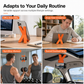 📢📢40% DE RÉDUCTION !! ⏰Support de téléphone portable pliable en silicone en forme de X