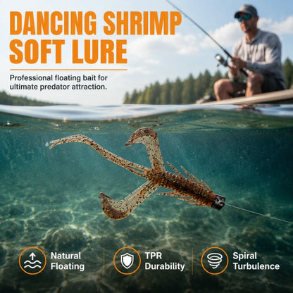 📢📢40% DE RÉDUCTION !! ⏰ Leurres Crevettes Flottants — Réalistes & Attirants