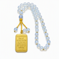⏳🔥LIMITED-TIME 50% OFF! ⏰Stainless Steel Arabic Medallion Car Hanging Ornament with Blue Glass Chain