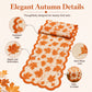 Autumn Maple Leaf Lace Table Runner and Placemat Set