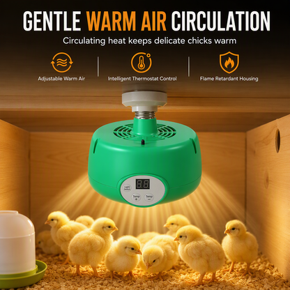 📢📢40% DE RÉDUCTION !! ⏰ Chauffage intelligent couveuse, régulation précise de température, stable et sécurisé pour œufs ✨