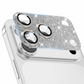 Integrated Metal Armor Camera Lens Protector with CD Texture Lens Protection Film