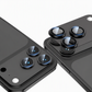 Integrated Metal Armor Camera Lens Protector with CD Texture Lens Protection Film