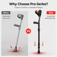 🩹 PROMO FLASH : 50% DE RÉDUCTION ! Béquille Anglaise Pliable avec Amortisseur à Ressort – Tube en Aluminium, Appui Antébrachial & Structure Démontable for une Aide à la Marche Compacte et Réglable ✨🚶