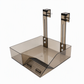 📢📢40% DE RÉDUCTION !! ⏰Plateforme de repos en acrylique suspendue réglable pour tortues, adaptée aux aquariums à haut niveau d'eau