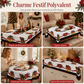 🎄🍽️ Nappe de Noël en Polyester – Déperlante, Réutilisable et Disponible en 7 Dimensions
