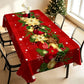 🎄🍽️ Nappe de Noël en Polyester – Déperlante, Réutilisable et Disponible en 7 Dimensions