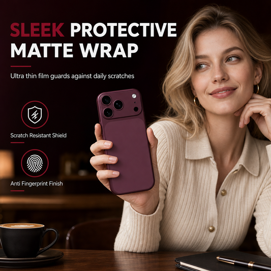 📢📢40% DE RÉDUCTION !! ⏰Film autocollant de protection arrière intégral anti-rayures pour smartphone