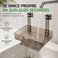 📢📢40% DE RÉDUCTION !! ⏰Plateforme de repos en acrylique suspendue réglable pour tortues, adaptée aux aquariums à haut niveau d'eau