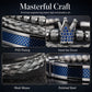 Men's Stainless Steel Crown Bracelet 3-Piece Set