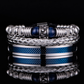Men's Stainless Steel Crown Bracelet 3-Piece Set