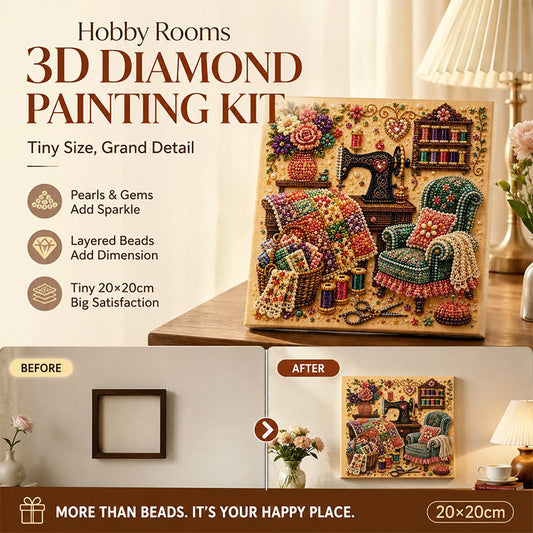 📢📢40% DE RÉDUCTION !! ⏰ Kit peinture diamant – Évasion créative & apaisante ✨