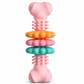 ✨Durable TPR Bone Shaped Dog Chew Toy Bite Resistant Teething Toy for Large Dogs