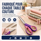 📢📢50% DE RÉDUCTION !! ⏰ Ciseaux à cranter pour couture et loisirs créatifs – Lames en acier inoxydable, bord festonné et prise en main confortable