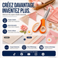 📢📢50% DE RÉDUCTION !! ⏰ Ciseaux à cranter pour couture et loisirs créatifs – Lames en acier inoxydable, bord festonné et prise en main confortable
