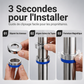 📢📢40% DE RÉDUCTION !! ⏰ Cache décoratif magnétique pour robinet et tuyau – En deux parties, sans outil et amovible