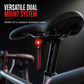 📢📢40% DE RÉDUCTION !! ⏰Feu Arrière de Vélo Rechargeable avec Détection du Freinage – Capteur de Mouvement & Protection IP64, Fixation Sans Outil for une Visibilité Accrue et une Sécurité Optimale à Vélo ✨