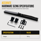 🚪🔧 Kit Amortisseur pour Porte de Grange Coulissante – Fermeture Douce, Piston Hydraulique et Fixation Sans Perçage