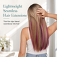 📢📢40% DE RÉDUCTION !! ⏰ Extensions de cheveux colorées à clips lisses | Pose rapide sans colle