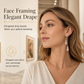 📢📢50 % DE RÉDUCTION !! ⏰ Boucles d'oreilles pour femme Dual Wear Zircon Water Drop Tassel, plaquées or, boucles d'oreilles pendantes élégantes