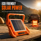 📢📢40% DE RÉDUCTION !! ⏰Lampe de Secours Portable à Énergie Solaire et Projecteur de Camping Extérieur avec Recharge USB