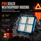 📢📢40% DE RÉDUCTION !! ⏰Lampe de Secours Portable à Énergie Solaire et Projecteur de Camping Extérieur avec Recharge USB