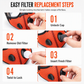📢📢40% DE RÉDUCTION !! ⏰Masque de Sport Extérieur Anti-poussière et Coupe-vent avec Visière de Protection pour Course et Vélo
