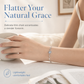 📢📢50% DE RÉDUCTION !! ⏰Bracelet Planète & Étoile en Argent 925 – Pavé de Cristaux Zircon, Chaîne Ajustable & Hypoallergénique for un Bijou Poétique Céleste au Quotidien ✨