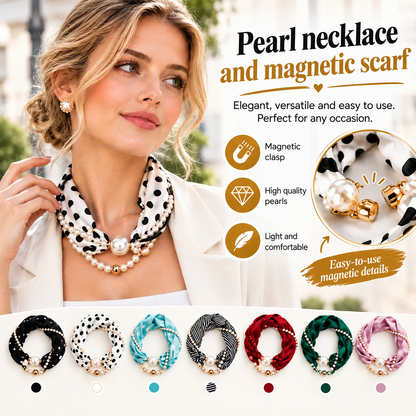 Pearl Scarf Necklace