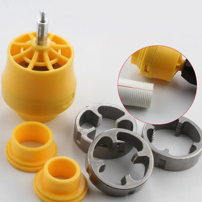 📢📢50 % DE RÉDUCTION !! ⏰Fileteuse de Tuyau d'Eau Modifiée pour Perceuse Électrique