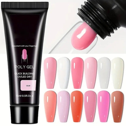 0.5oz Poly Nail Extension Gel