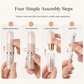 📢📢40 % DE RÉDUCTION !! ⏰Pinceaux maquillage rétractables portables, multifonctionnels, pinceau poudre et lèvres silicone✨