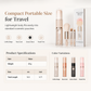 📢📢40 % DE RÉDUCTION !! ⏰Pinceaux maquillage rétractables portables, multifonctionnels, pinceau poudre et lèvres silicone✨