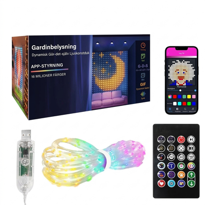 📢📢50 % DE RÉDUCTION !! ⏰Rideau Lumineux LED Étanche