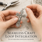 📢📢50% OFF !! ⏰✝️Zinc Alloy Pardon Crucifix with and Saint Benedict Medals Religious Charm for Jewelry Making