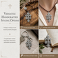 📢📢50% OFF !! ⏰✝️Zinc Alloy Pardon Crucifix with and Saint Benedict Medals Religious Charm for Jewelry Making