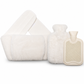 📢📢50 % DE RÉDUCTION !! ⏰Bouillotte en caoutchouc avec housse en fausse fourrure douce (façon lapin) et ceinture chauffante pour la taille